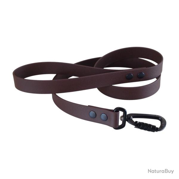 Laisse BIO-BETA Twist-Lock 25 mm marron