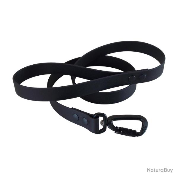 Laisse BIO-BETA Twist-Lock 25 mm Noir