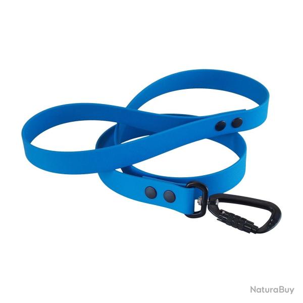 Laisse BIO-BETA Twist-Lock 25 mm bleu clair