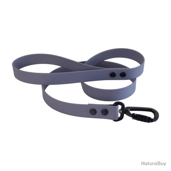Laisse BIO-BETA Twist-Lock 25 mm gris