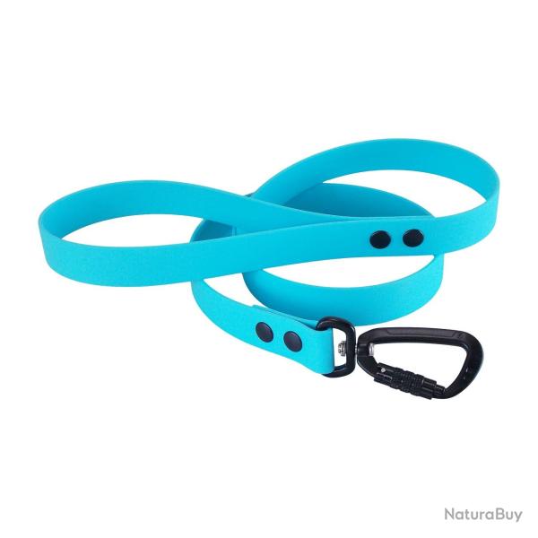 Laisse BIO-BETA Twist-Lock 25 mm bleu ciel