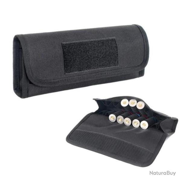 �tui � munitions 18 emplacements pour calibre 12 - noir - LIVRAISON GRATUITE