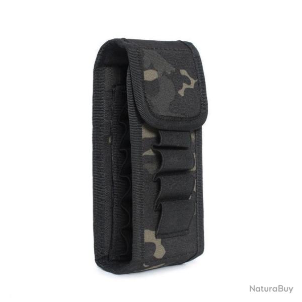 �tui � munitions 16 emplacements pour calibre 12 - cp noir - LIVRAISON GRATUITE