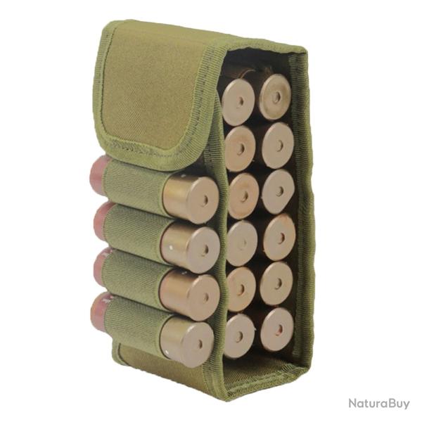 �tui � munitions 16 emplacements pour calibre 12 - vert - LIVRAISON GRATUITE