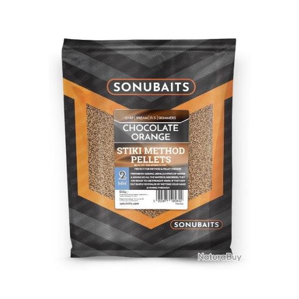 STIKI METHOD PELLETS SONUBAIT CHOCOLATE ORANGE 2MM 650GR