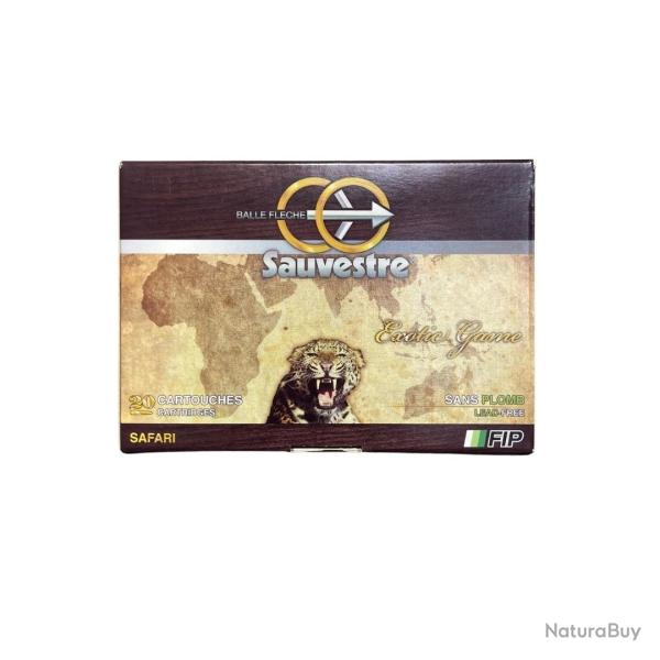 Munitions SAUVESTRE fip safari cal.375 H&H mag EXR 16.60g 257gr par 20