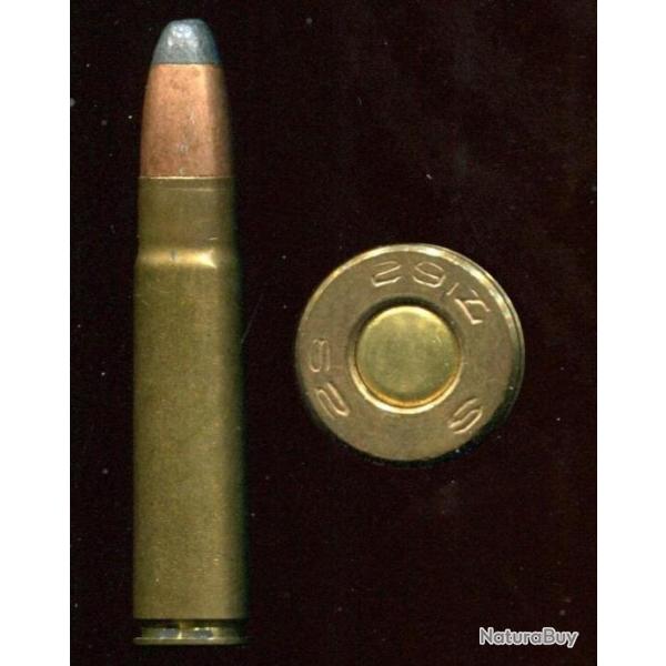 .35 Remington - RARE fabrication Espagnol � S�ville - balle cuivre pointe plomb