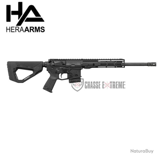 Carabine HERA ARMS AR15 M-Lok Cache Flamme A2 14.5'' Cal 223 Rem