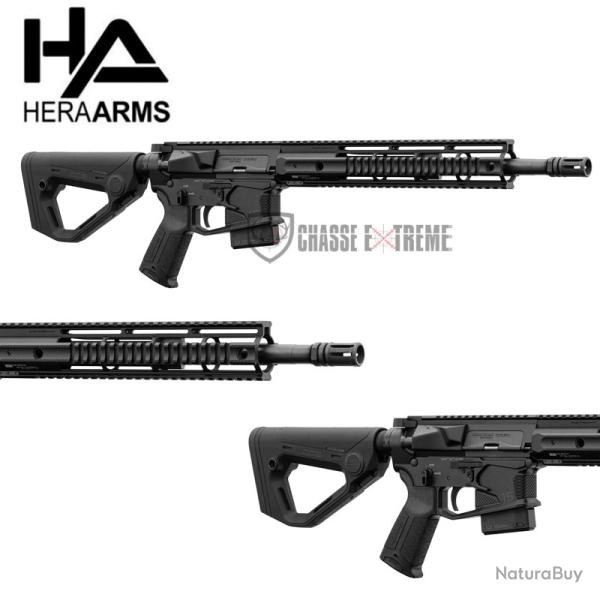 Carabine HERA ARMS 15TH Quad Rail 14.5'' Cal 223 Rem