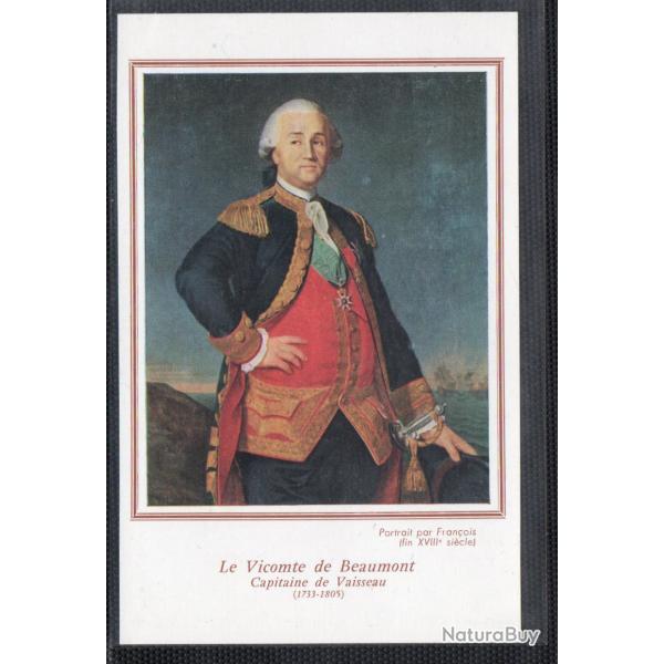 CPA -Vomte de Beaumont (1733-1805) | Les collections du mus�e | Mus�e national de la Marine N�3686