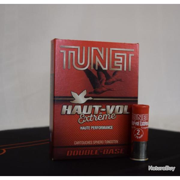 Cartouches TUNET HAUT VOL EXTREME, Calibre 12, 53gr, plomb 2 x2 boites - PROMOTION