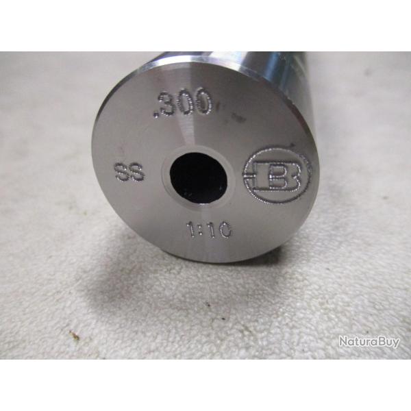 Canon neuf Bergara Match Inox cal 30 pas de rayure 1:10"