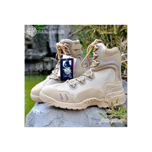 Bottes montantes Ravix Enduro HWILD cuir - Beige / 13