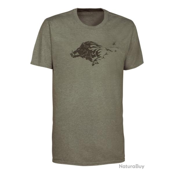 T-shirt Verney Carron motif sanglier