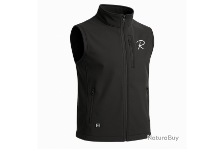 Rtdep Gilet Chauffant Électrique Femme – 8 Zones Chauffage, Batterie 10000mAh, 4 En 1 Avec Commutateur Intelligent Pour Ski Moto Rando Hiver