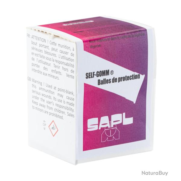 20 BALLES DE PROTECTION SELF-GOMM