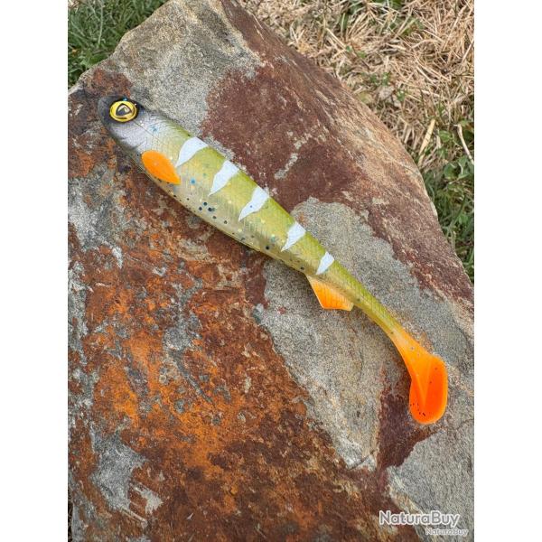 Leurre souple Fox rage Slick Shad 11cm europ�che creamy EXCLUSIF