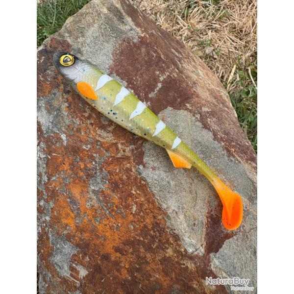 Leurre souple Fox rage Slick Shad 11cm europ�che creamy EXCLUSIF