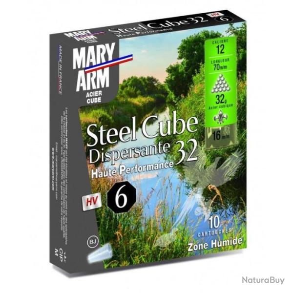 Cartouches Mary Arm steel cube dispersante 32g - Cal.12/70 x2 boites - PRIX MINI