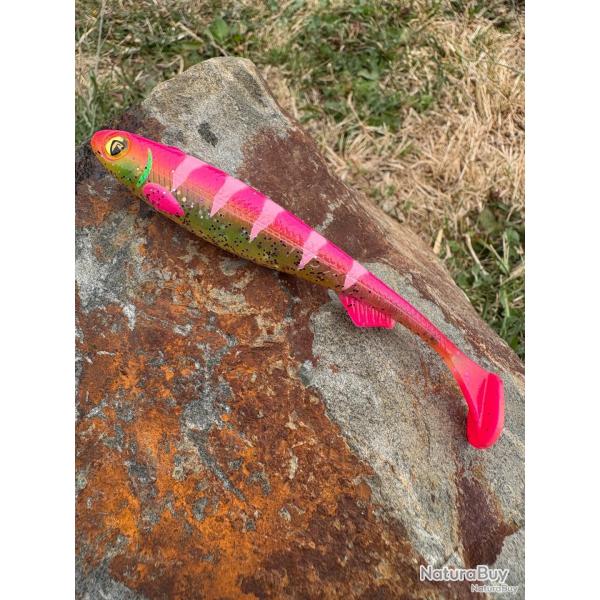 Leurre souple Fox rage Slick Shad 11cm Pink lady EXCLUSIF