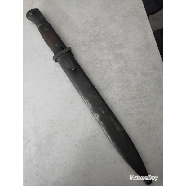 Ba�onnette allemande 98k au m�me num�ro