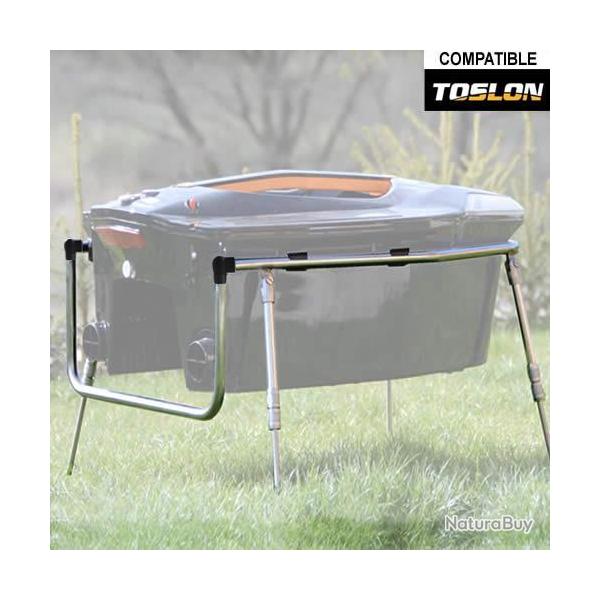 Support Bateau Bait Boat Pod Deluxe Inox pour Toslon X-Boat