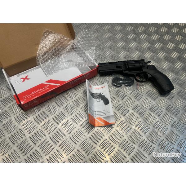 pistolet revolver umarex ux tornado CO2 BB 4.5 (2,5 joules) neuf