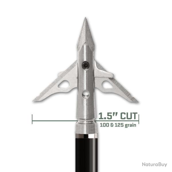 Lames Mecaniques SEVR TITANIUM 1.5 (par 3) - 125 Grains