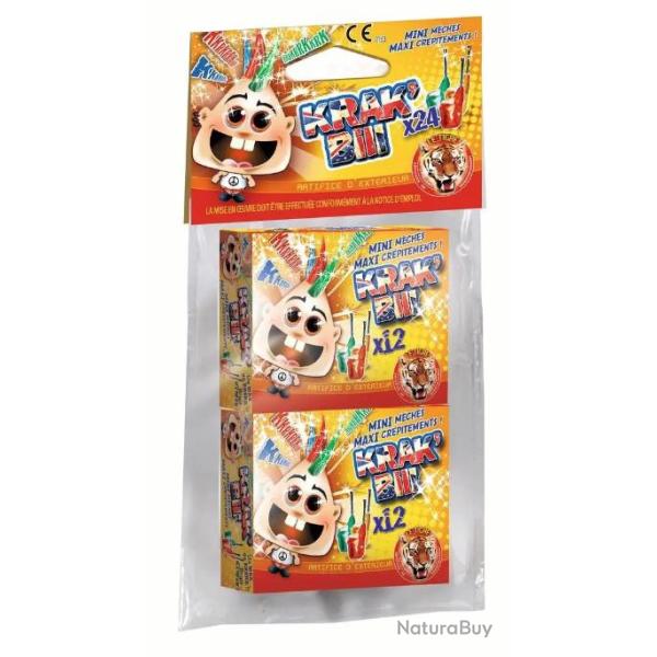 SACHET 2 BO�TES DE P�TARD KRAK'BILL