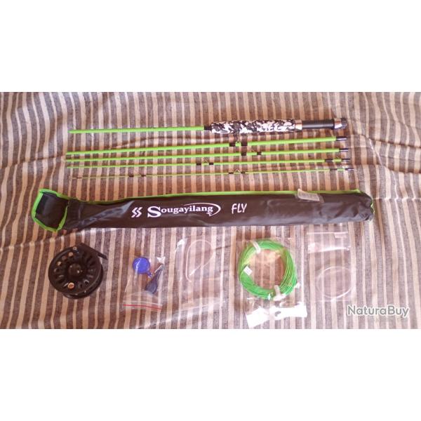 Kit de pche  la mouche. Neuf.