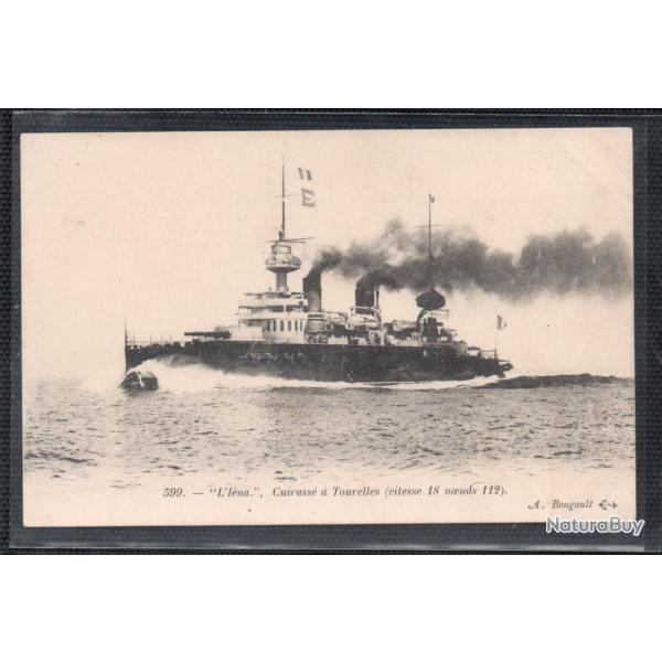 CPA - Marine Militaire - "LIena " Cuirasse a Tourelle ( vitesse18 noeuds112) - N�3164