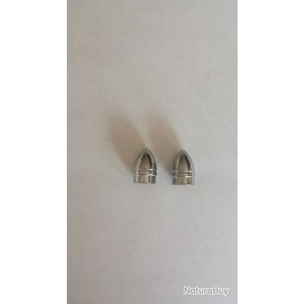 100 BALLES EN PLOMB PUR AVEC RETREINT CAL. 45 DE 223 GRAINS DE DIAMETRE .460 POUR CARTOUCHES PAPIER