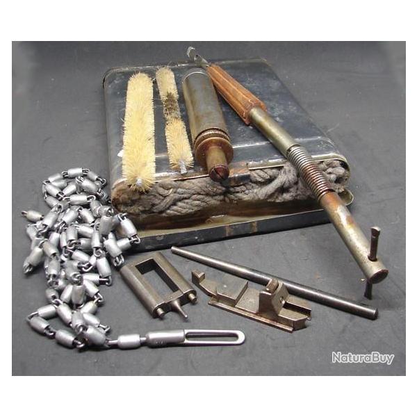 boite de nettoyage pour panzerbusche - Reinigungsgert 34 Lg ( Lang ) - code cnx