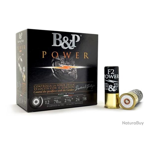 CARTOUCHES B&P F2 POWER CAL12 PB N7,5 28G BJ