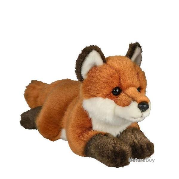 PELUCHE RENARD COUCHE 28 CM