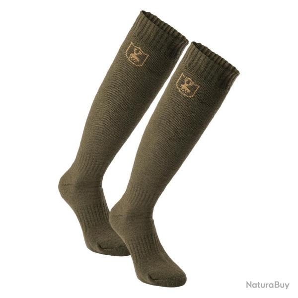 CHAUSSETTES LONGUE EN LAINE LOTS DE 2 PAIRES DEERHUNTER 40/43