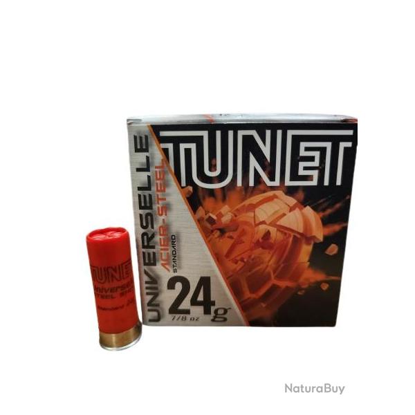 CARTOUCHES TUNET UNIVERSELLE ACIER CAL12 PB N7 BJ 24GR