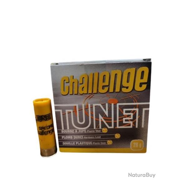 CARTOUCHES TUNET CHALLENGE CAL20 PB N7 1/2 OU 9 BJ 28GR 9