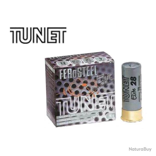 CARTOUCHES TUNET FEROSTEEL ELITE CAL12 PB N7 BJ 28GR