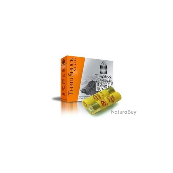 CARTOUCHES A BALLE B&P BIG GAME THRILL SHOCK CAL20/70 24GR
