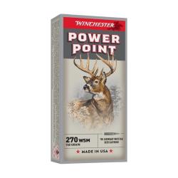 BALLES WINCHESTER POWER POINT CAL270 WSM 150 GRAINS