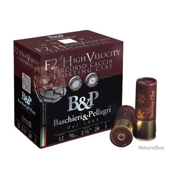 CARTOUCHES B&P SPORTING HIGHT VELOCITY CAL12/70 PBN7.5 28G BJ