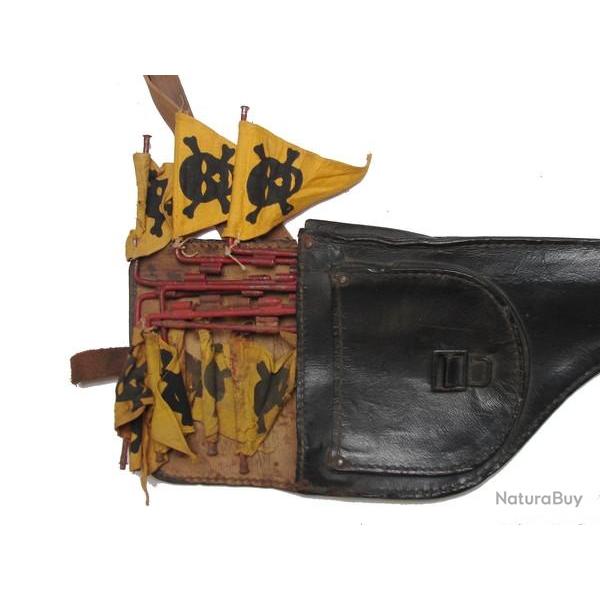 pochette avec fanions en Pre�stoff - allemagne WW2