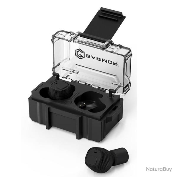 BOUCHONS ANTI-BRUIT �LECTRONIQUES EARMOR M20 - NOIR - LIVRAISON GRATUITE