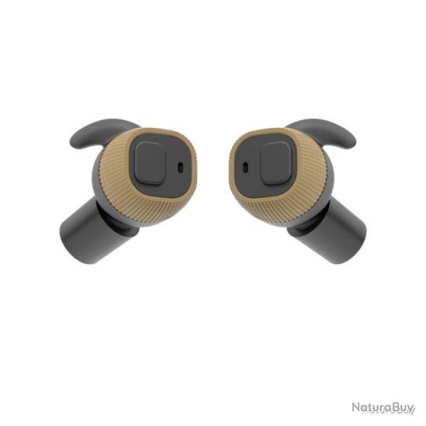 BOUCHONS ANTI-BRUIT �LECTRONIQUES EARMOR M20 - KAKI - LIVRAISON GRATUITE