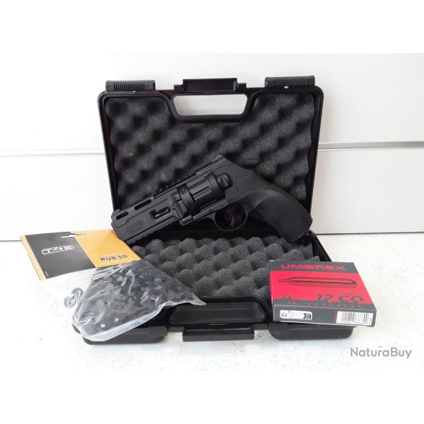 Pack revolver Umarex T4E TR50 cal.50 13j + malette + billes + co2
