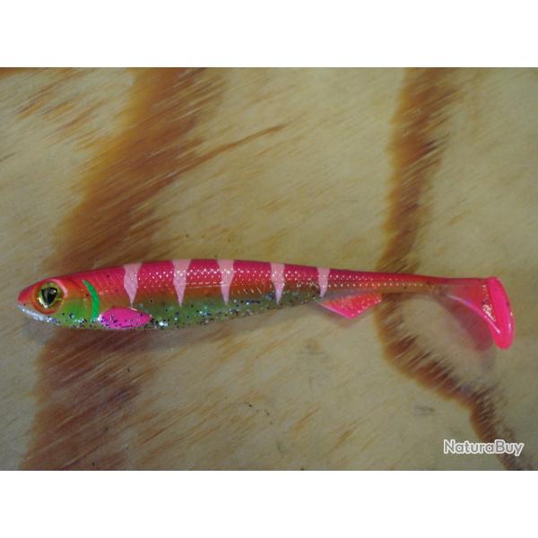 COLORIS EXCLUSIF !! FOX RAGE SLICK SHAD 11CM - PINK LADY