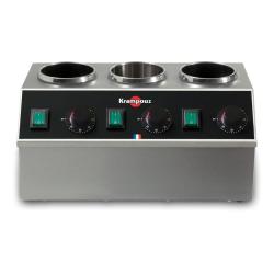 CHAUFFE SAUCE / CHOCOLAT 3 BOUTEILLES