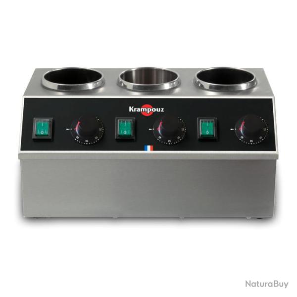 CHAUFFE SAUCE / CHOCOLAT 3 BOUTEILLES