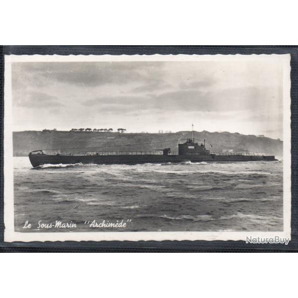 CPA -MARINE MILITAIRE - SOUS-MARIN ARCHIM�DE - N�3695